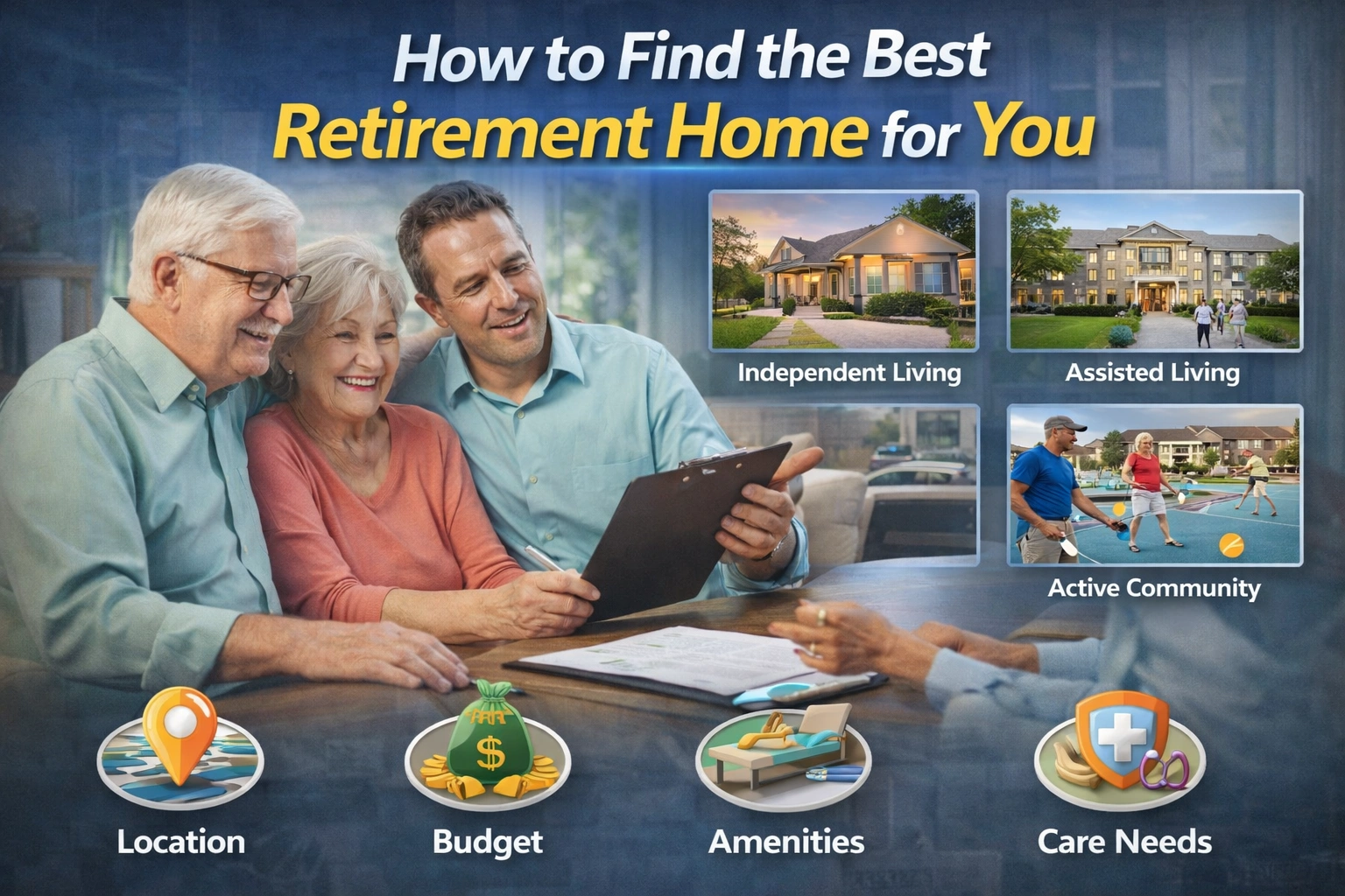 How to Find the Best Retirement Home for You