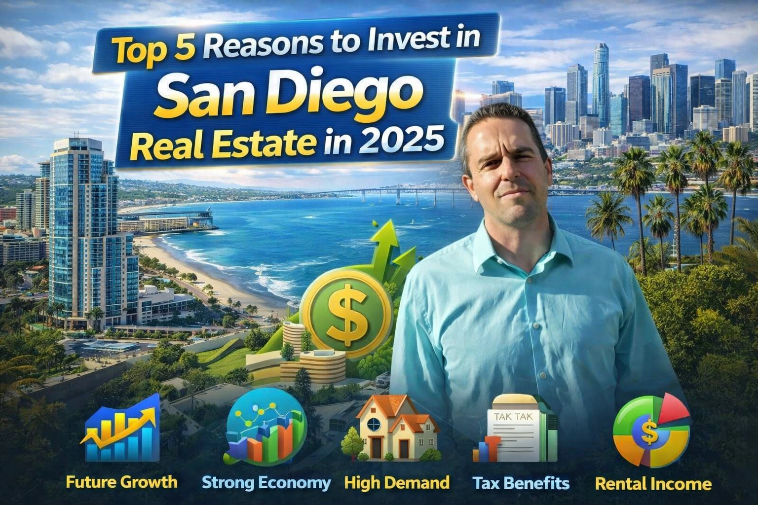 Top 5 Reasons to Invest in San Diego Real Estate in 2025