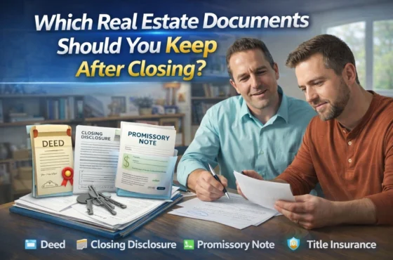 Which Real Estate Documents Should You Keep After Closing?