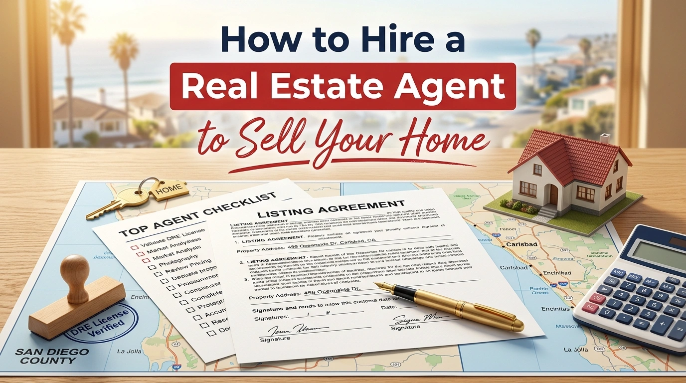 Hire a Real Estate Agent to Sell Your Home