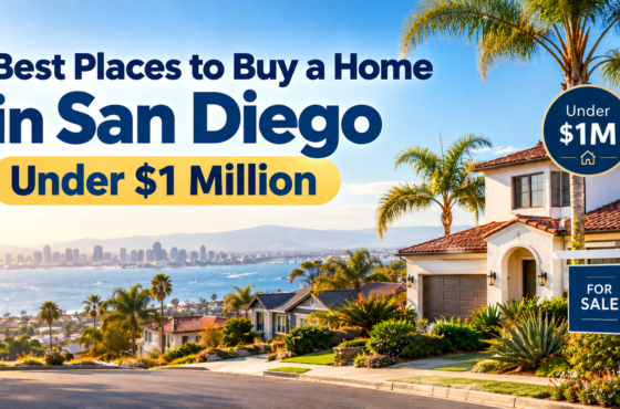 Best Places to Buy a Home in San Diego Under $1 Million
